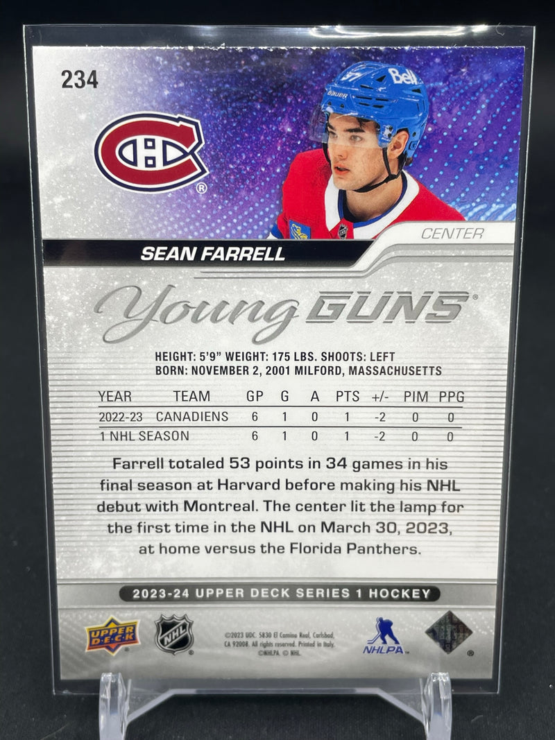 2023 UPPER DECK SERIES ONE - YOUNG GUNS - S. FARRELL -