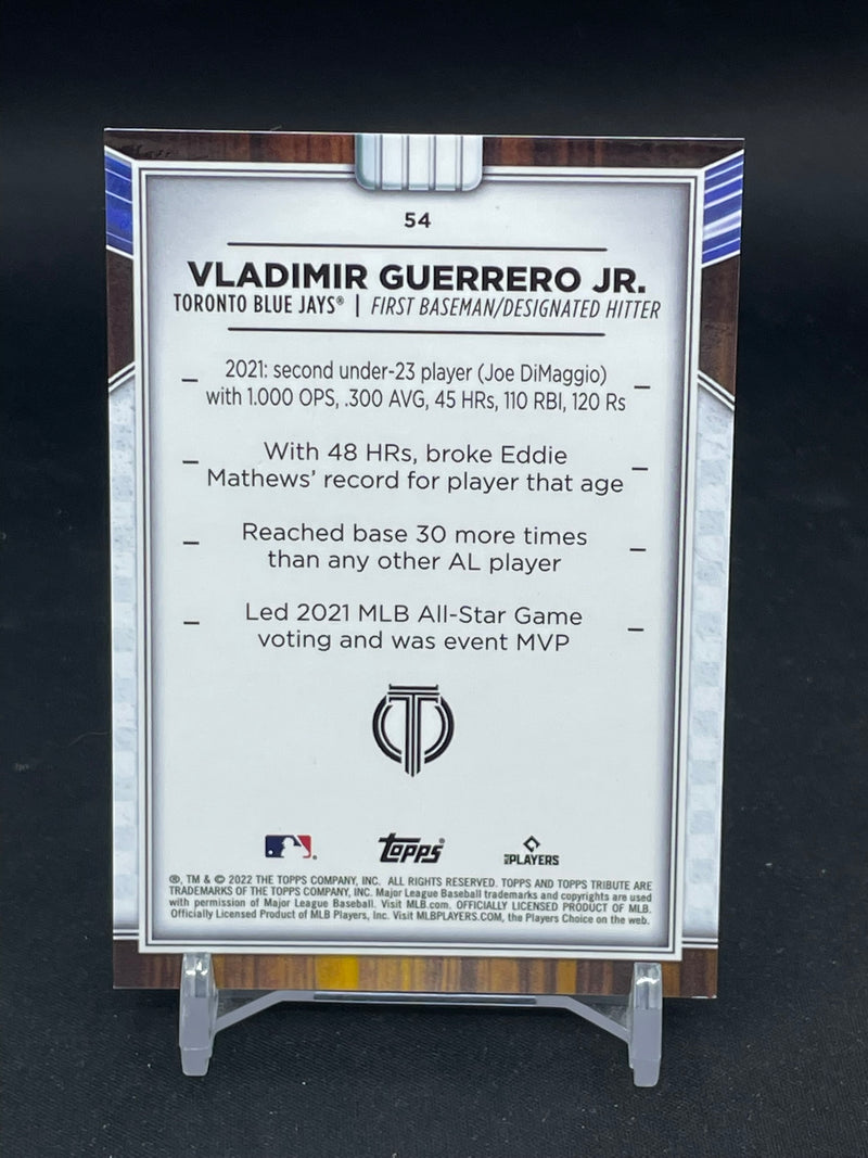 2022 TOPPS TRIBUTE - V. GUERRERO JR. -