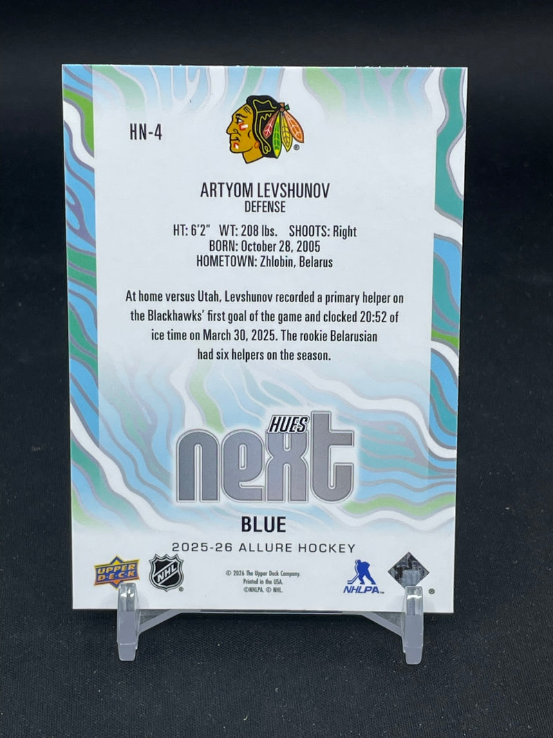 2025 UPPER DECK ALLURE - BLUE - HUES NEXT - A. LEVSHUNOV -
