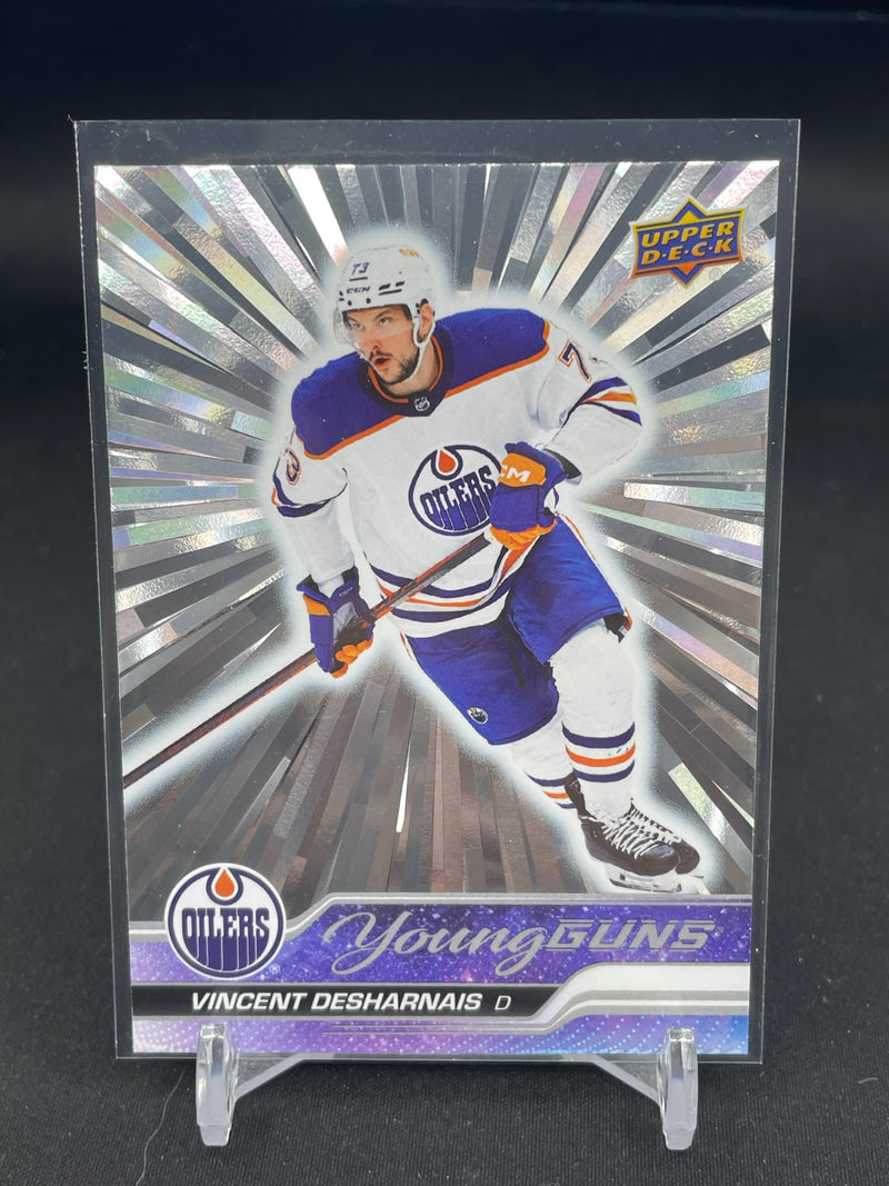 2023 UPPER DECK SERIES ONE - OUTBURST - YOUNG GUNS - V. DESHARNAIS -