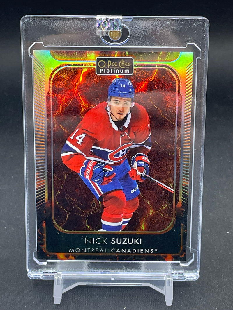 2021 UPPER DECK O-PEE-CHEE PLATINUM - HOT MAGMA - N. SUZUKI - #82 - #'D/499