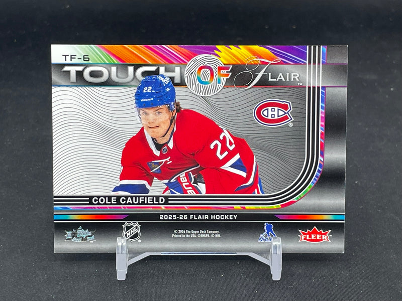 2025 UPPER DECK FLAIR - TOUCH OF FLAIR - C. CAUFIELD -