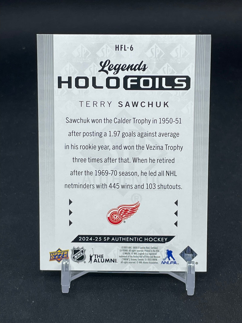 2024 UPPER DECK SP AUTHENTIC - LEGENDS HOLOFOILS - T. SAWCHUK -