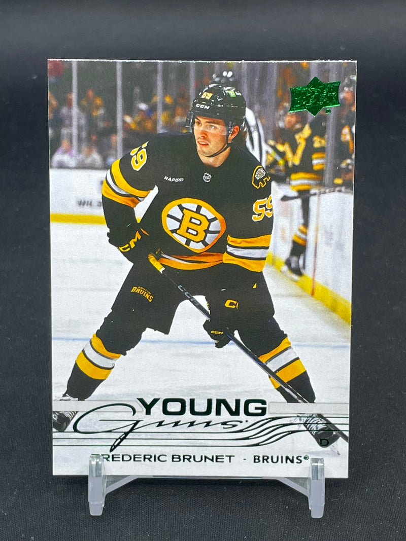 2025 UPPER DECK SERIES TWO - HOLIDAY - YOUNG GUNS - F. BRUNET -