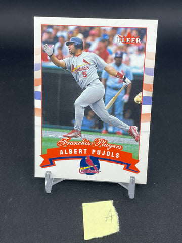 2002 FLEER - FRANCHISE PLAYERS - A. PUJOLS - #27
