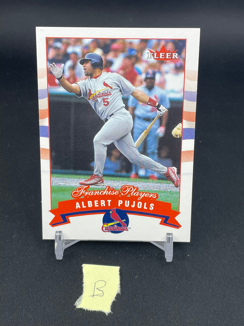 2002 FLEER - FRANCHISE PLAYERS - A. PUJOLS -