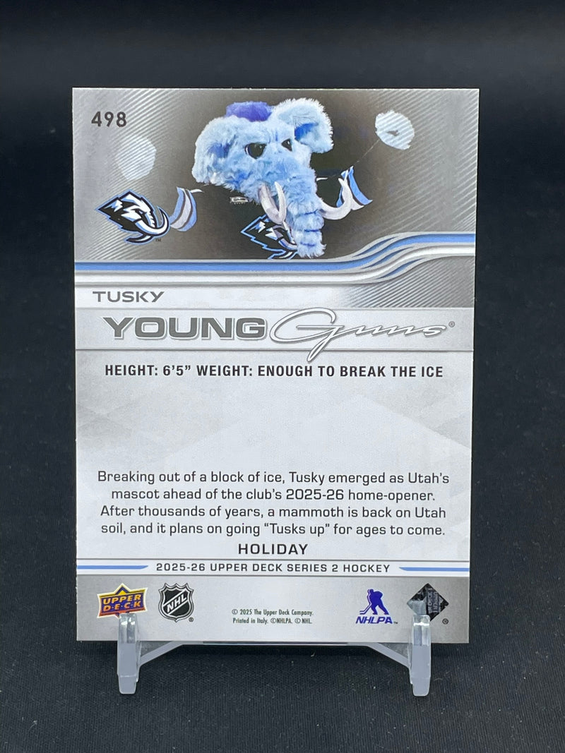 2025 UPPER DECK SERIES TWO - HOLIDAY - YOUNG GUNS - TUSKY -