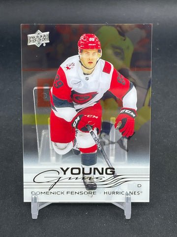 2025 UPPER DECK SERIES TWO - CLEAR CUT - YOUNG GUNS - D. FENSORE - #495 - RC