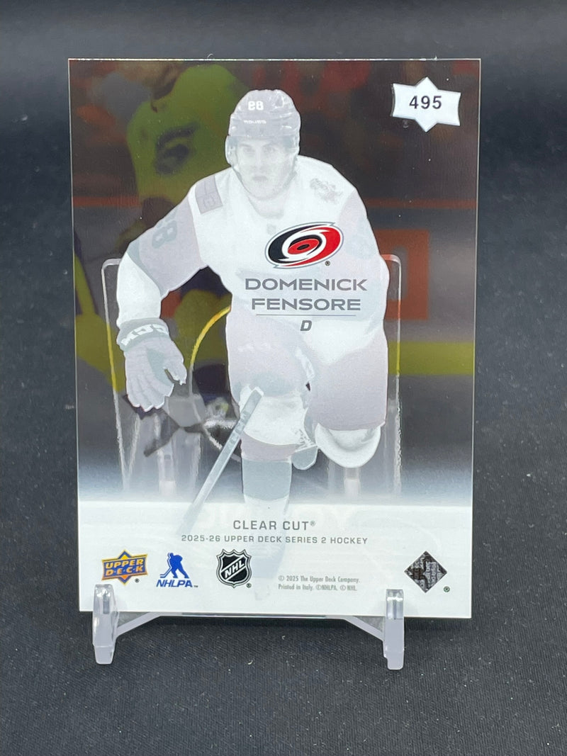 2025 UPPER DECK SERIES TWO - CLEAR CUT - YOUNG GUNS - D. FENSORE -