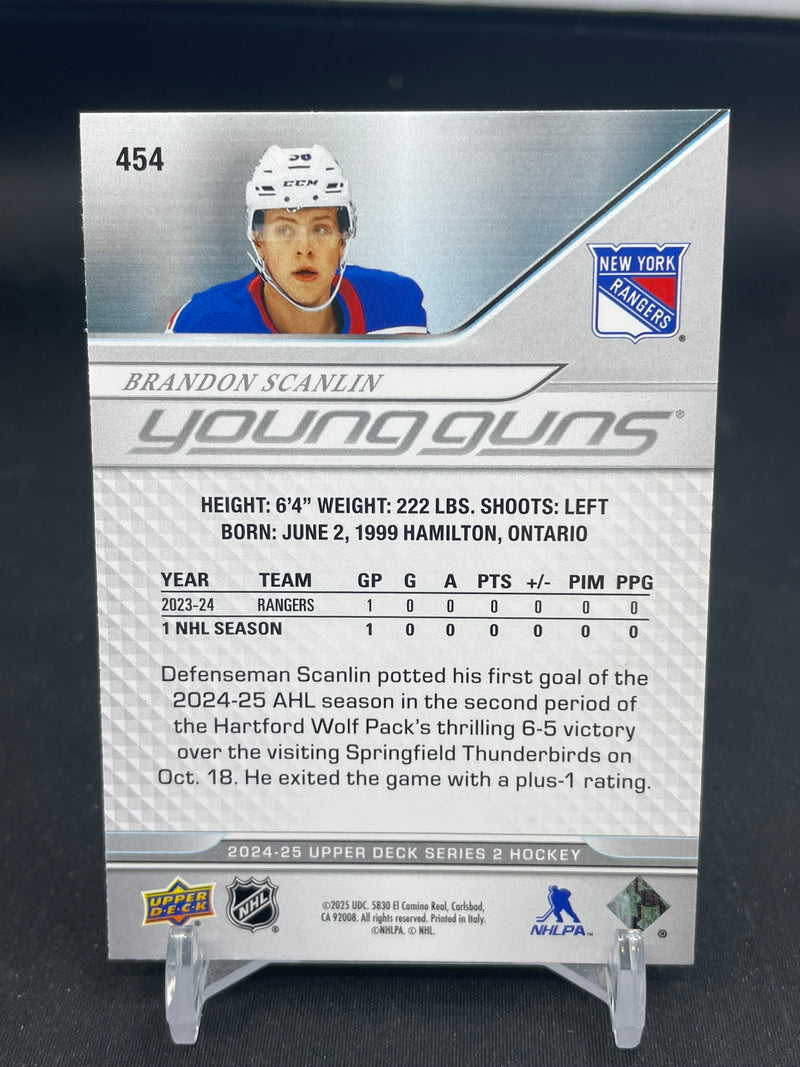 2024 UPPER DECK SERIES TWO - YOUNG GUNS - B. SCANLIN -