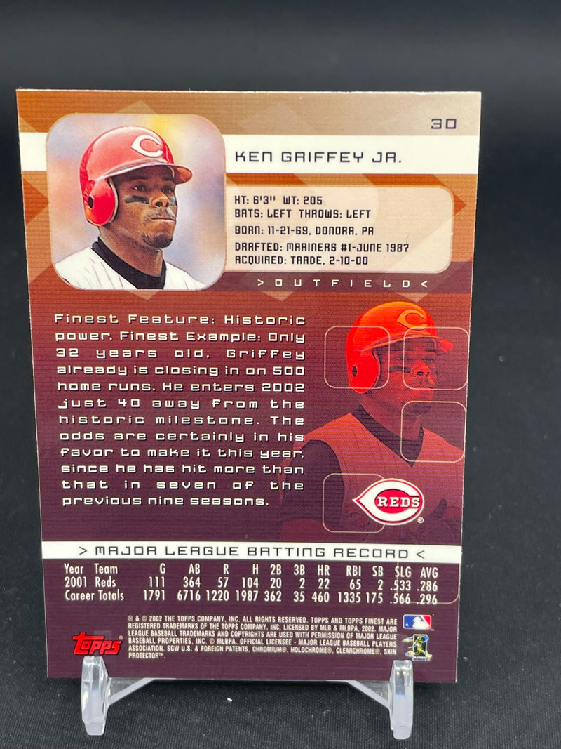 2002 TOPPS FINEST - K. GRIFFEY JR. -