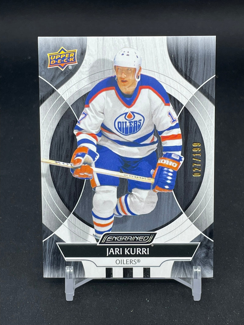 2024 UPPER DECK ENGRAINED ICONS - EBONY - J. KURRI - #8 - #'D/199