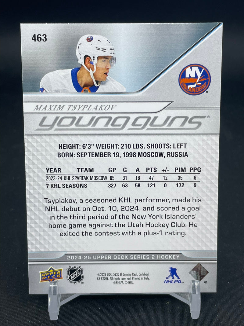 2024 UPPER DECK SERIES TWO - YOUNG GUNS - M. TSYPLAKOV -