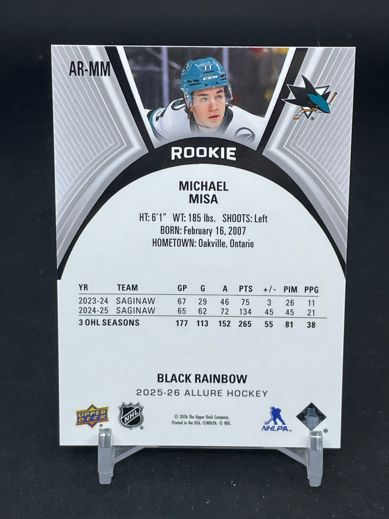2025 UPPER DECK ALLURE - BLACK RAINBOW - M. MISA -