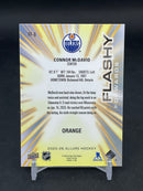 2025 UPPER DECK ALLURE - ORANGE - FLASHY FORWARDS - C. MCDAVID -