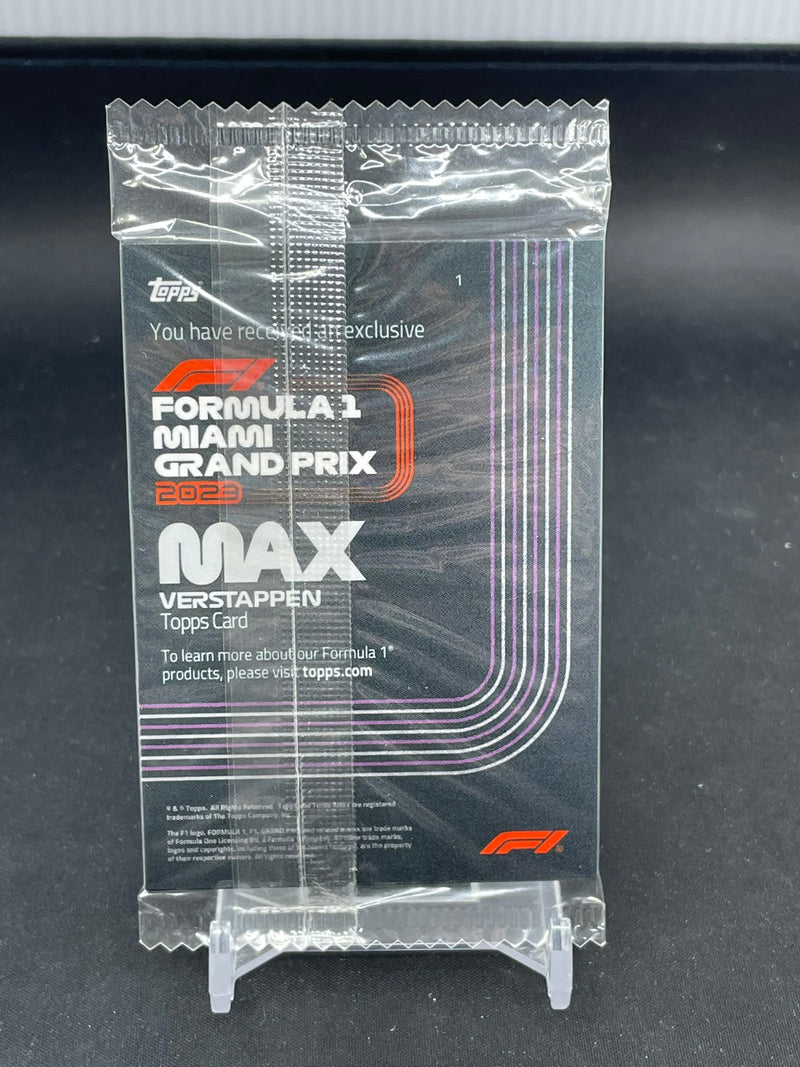 2023 TOPPS FORMULA 1 MIAMI GRAND PRIX PACK