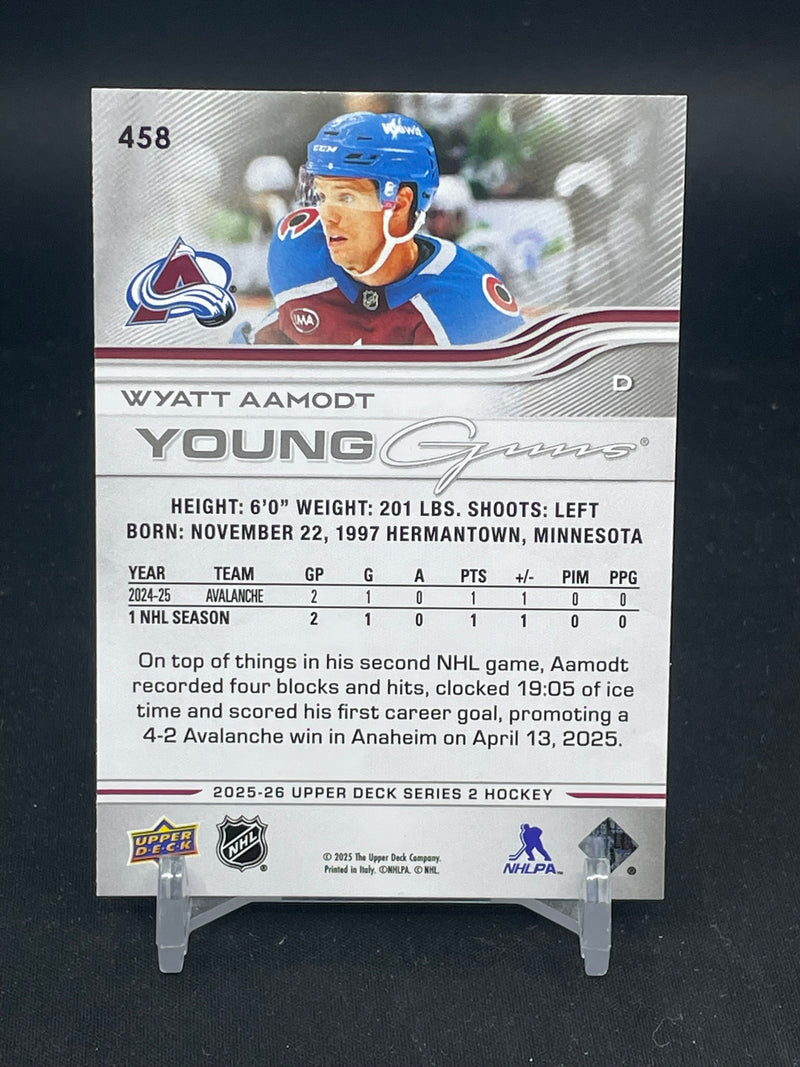 2025 UPPER DECK SERIES TWO - YOUNG GUNS - W. AAMODT -