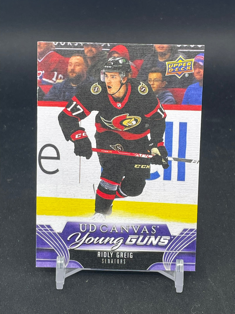 2023 UPPER DECK SERIES ONE - UD CANVAS - YOUNG GUNS - R. GREIG -