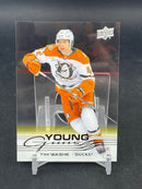 2025 UPPER DECK SERIES ONE - CLEAR CUT - YOUNG GUNS - T. WASHE -