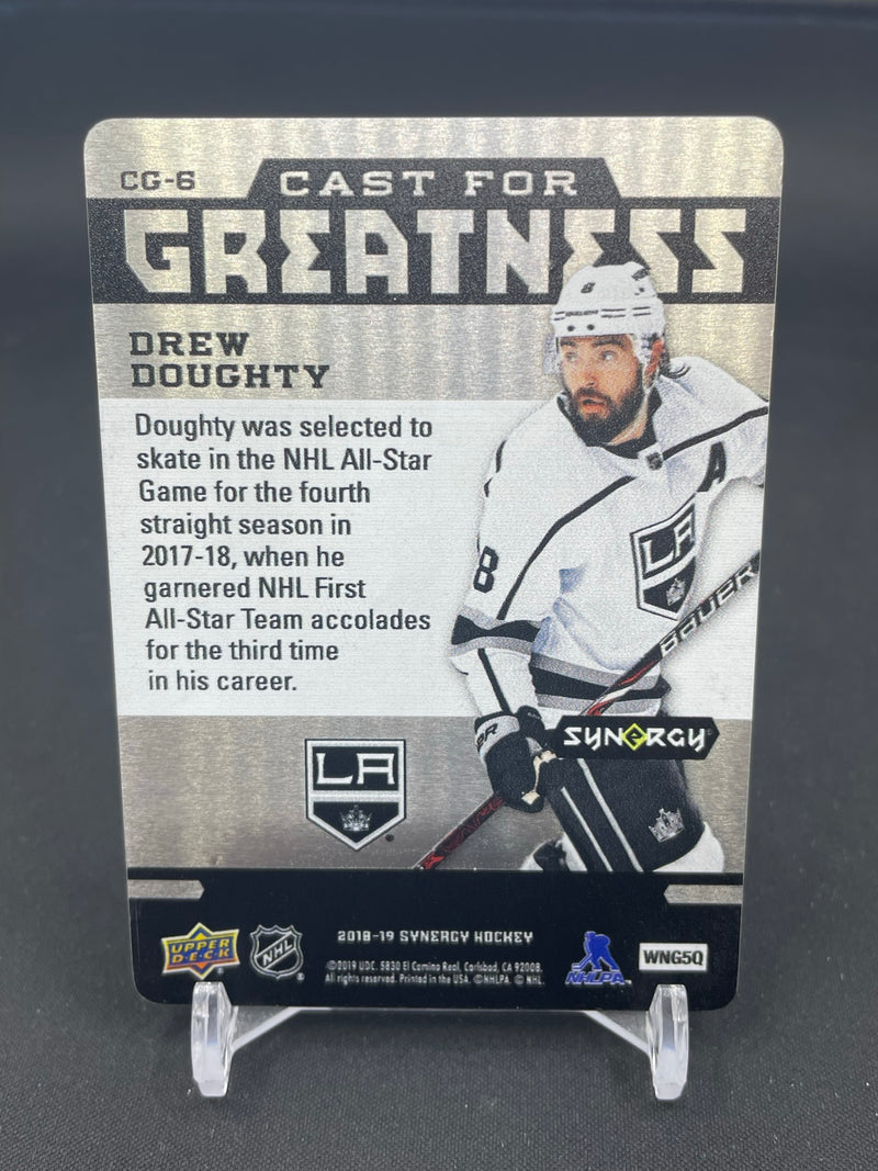2018 UPPER DECK SYNERGY - CAST FOR GREATNESS - D. DOUGHTY -