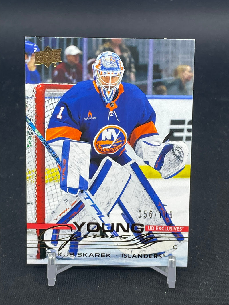 2025 UPPER DECK SERIES ONE - UD EXCLUSIVES - YOUNG GUNS - J. SKAREK - #244 - #'D/100 - RC