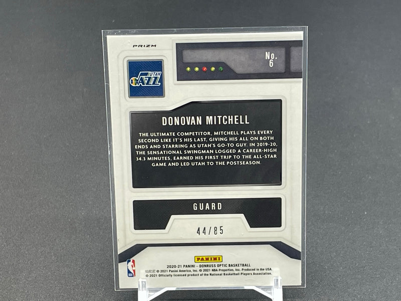 2020 PANINI DONRUSS OPTIC - BLUE PRIZM - D. MITCHELL - #6 - #'D/85