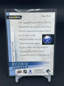 2023 UPPER DECK SYNERGY - ROOKIE JOURNEY - GREEN - M. SAVOIE - #RJ-14 - #'D/399 - RC