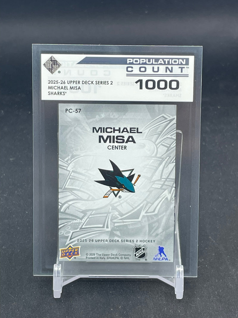 2025 UPPER DECK SERIES TWO - POPULATION COUNT 1000 - M. MISA -