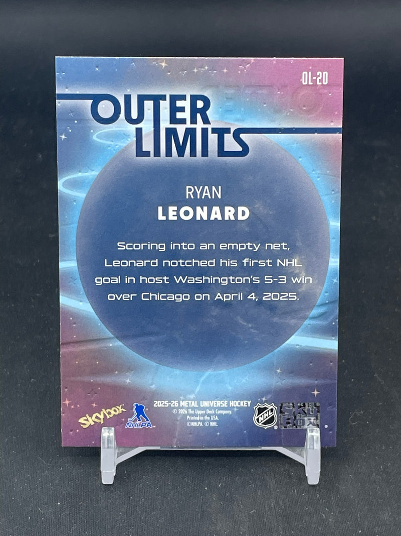 2025 UPPER DECK METAL UNIVERSE SKYBOX - OUTER LIMITS - R. LEONARD -