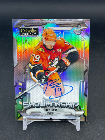 2024 UPPER DECK O-PEE-CHEE PLATINUM - SHOWMANSHIP - T. TERRY - #S-16 - AUTOGRAPH