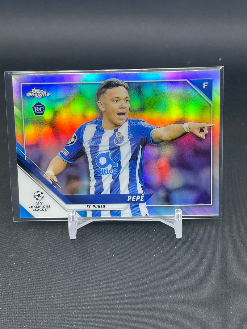 2022 TOPPS CHROME UEFA CHAMPION'S LEAGUE - REFRACTOR - SINGLES - SELECT YOUR PLAYER