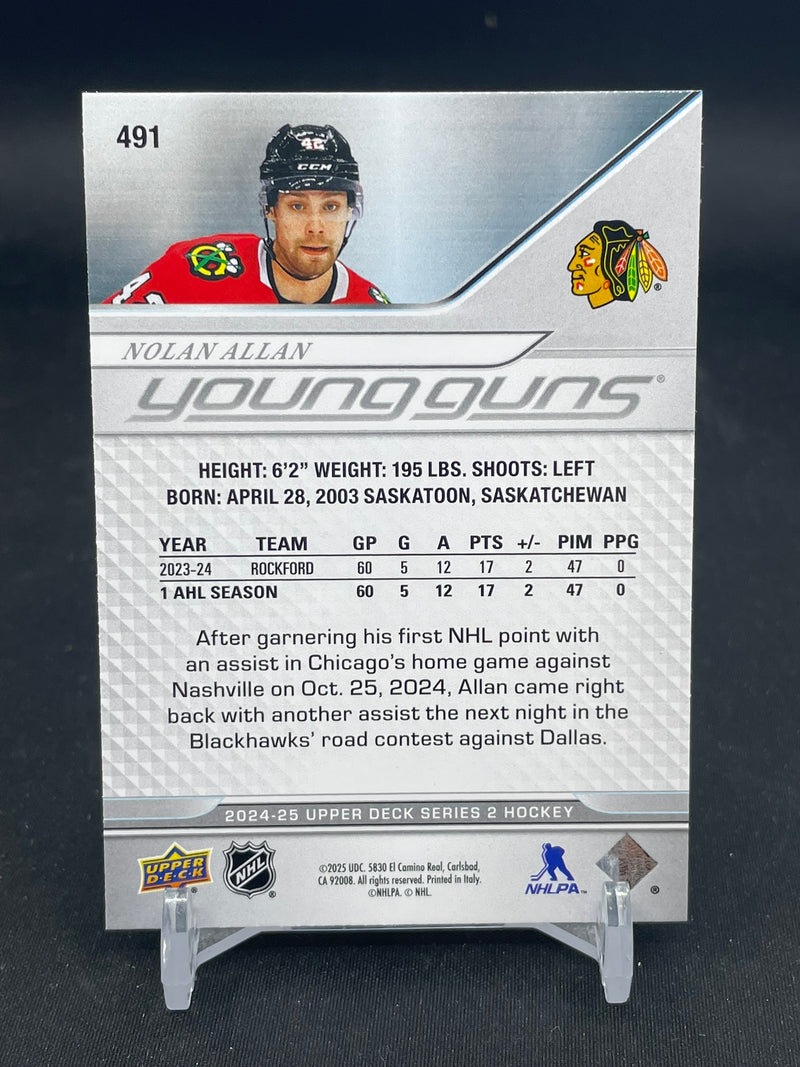 2024 UPPER DECK SERIES TWO - YOUNG GUNS - N. ALLAN -