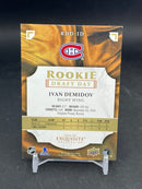 2025 UPPER DECK EXQUISITE - ROOKIE DRAFT DAY - I. DEMIDOV - #RDD-ID - #'D/349 - RC