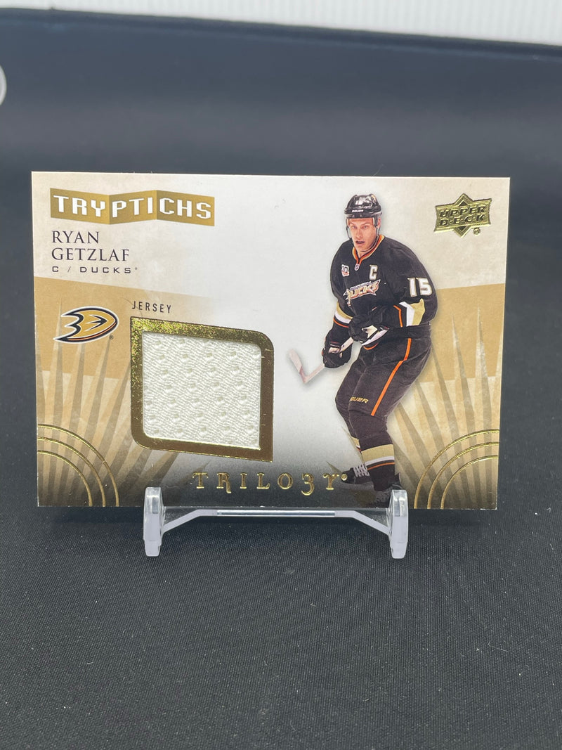 2014 UPPER DECK TRILOGY - TRYPTICHS - R. GETZLAF - #T-ANA2 - #'D/400 - RELIC