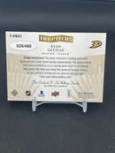2014 UPPER DECK TRILOGY - TRYPTICHS - R. GETZLAF - #T-ANA2 - #'D/400 - RELIC