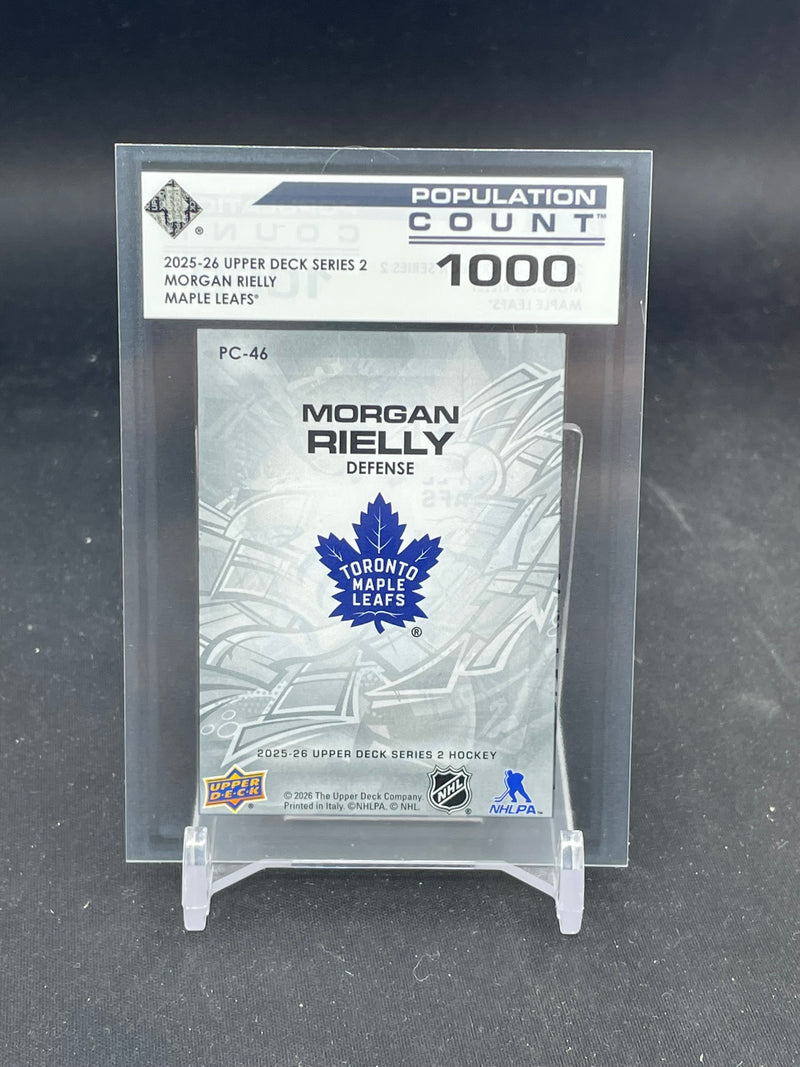 2025 UPPER DECK SERIES TWO - POPULATION COUNT 1000 - M. RIELLY -