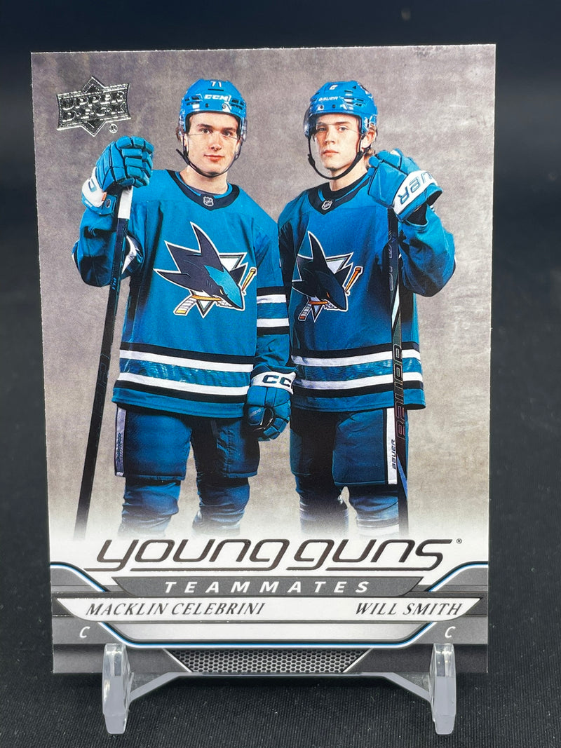 2024 UPPER DECK SERIES TWO - YOUNG GUNS TEAMMATES - M. CELEBINI / W. SMITH -