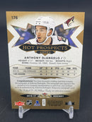 2016 FLEER SHOWCASE - HOT PROSPECTS AUTOS - A. DEANGELO - #176 - #'D/499 - AUTOGRAPH