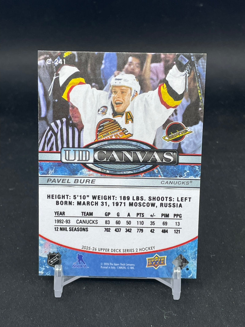 2025 UPPER DECK SERIES TWO - UD CANVAS - RETIRED - P. BURE -