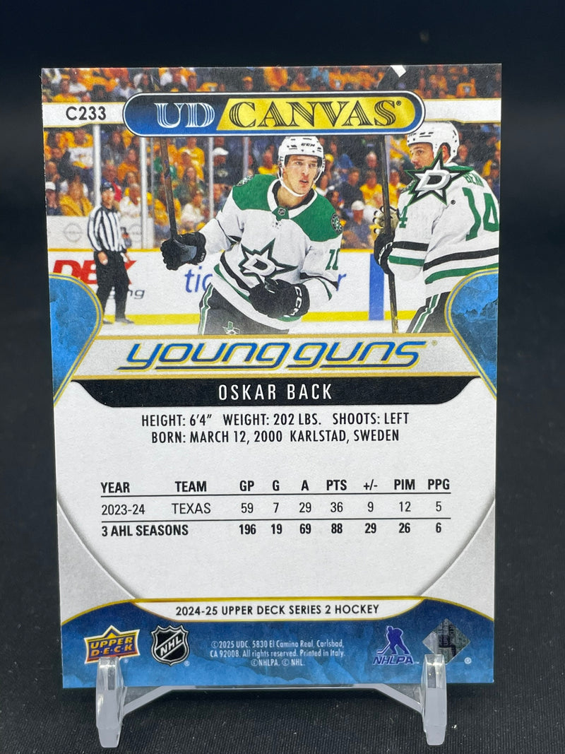 2024 UPPER DECK SERIES TWO - UD CANVAS - YOUNG GUNS - O. BACK -
