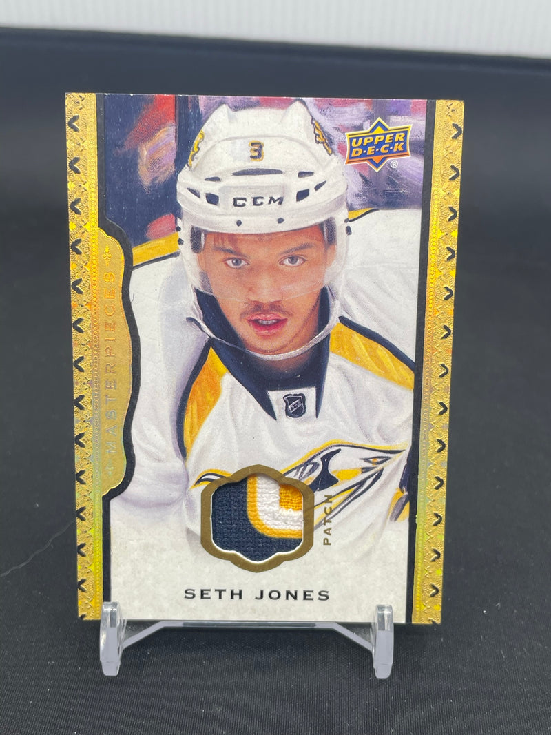 2014 UPPER DECK MASTERPIECES - S. JONES - #46 - #'D/35 - RELIC