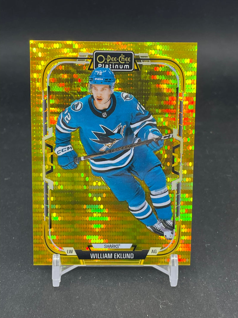 2025 UPPER DECK O-PEE-CHEE PLATINUM - SEISMIC GOLD - W. EKLUND - #100 - #'D/50
