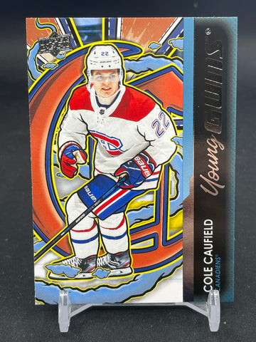 2024 UPPER DECK SERIES TWO - YOUNG GUNS RENEWED - C. CAUFIELD - #201