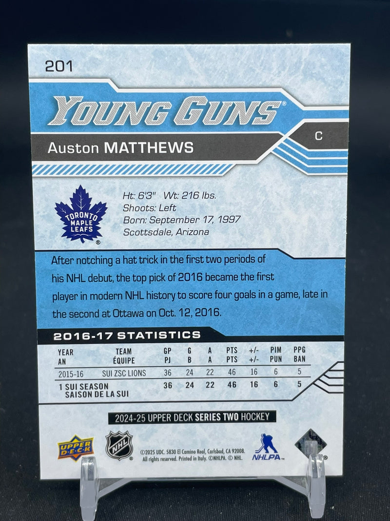 2024 UPPER DECK SERIES TWO - YOUNG GUNS RENEWED - A. MATTHEWS -