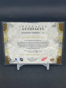 2019 UPPER DECK ARTIFACTS - AUTOFACTS - M. BOWEY -