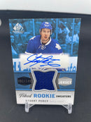 2014 UPPER DECK SP GAME USED - INKED ROOKIE SWEATERS - S. PERCY - #IRS-SP - #'D/149 - RELIC - AUTOGRAPH