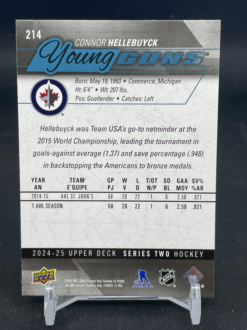 2024 UPPER DECK SERIES TWO - YOUNG GUNS RENEWED - C. HELLEBUYCK -