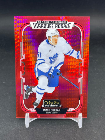 2025 UPPER DECK O-PEE-CHEE PLATINUM - RED PRISM - MARQUEE ROOKIE - J. QUILLAN - #260 - #'D/199