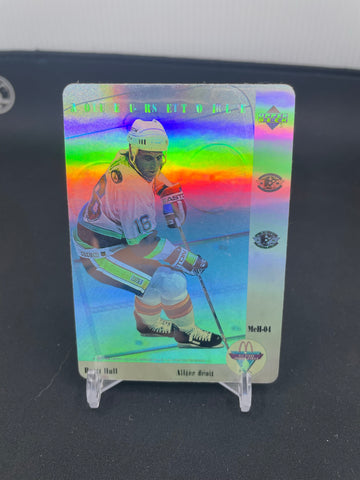 1991 UPPER DECK MCDONALDS - HOLOGRAM - B. HULL - #MCH-04