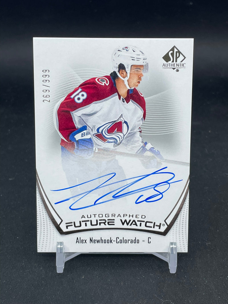 2021 UPPER DECK SP AUTHENTIC - FUTURE WATCH AUTO - A. NEWHOOK - #121 - #'D/999 - AUTOGRAPH - RC